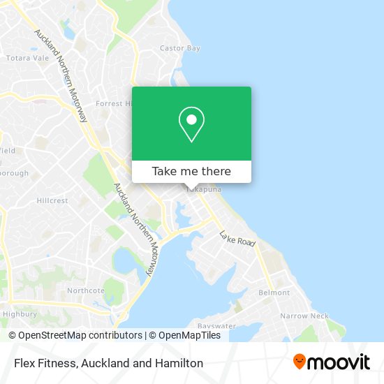 Flex Fitness map