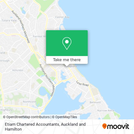 Etiam Chartered Accountants map