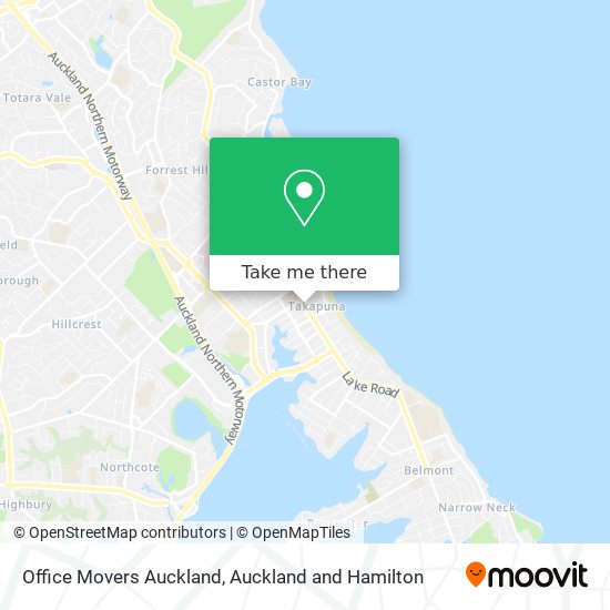 Office Movers Auckland地图