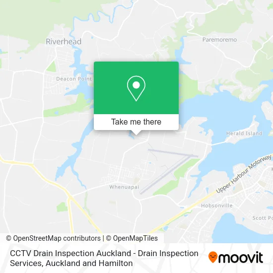 CCTV Drain Inspection Auckland - Drain Inspection Services map