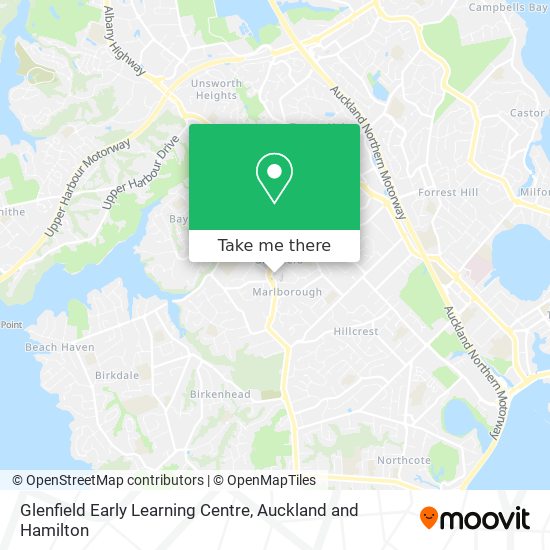 Glenfield Early Learning Centre map
