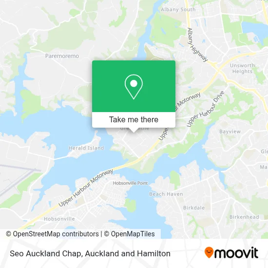Seo Auckland Chap map
