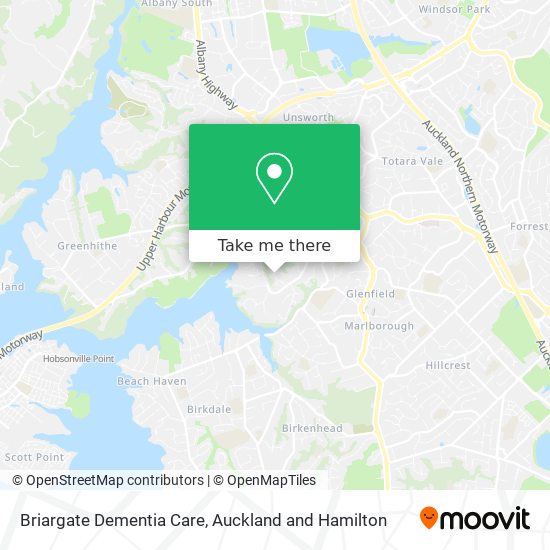 Briargate Dementia Care地图