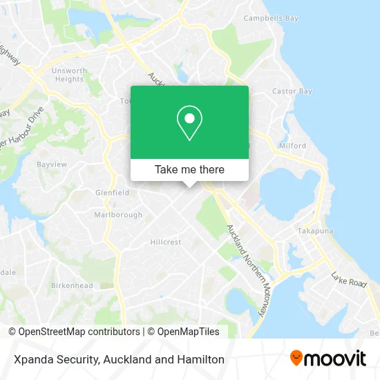 Xpanda Security map