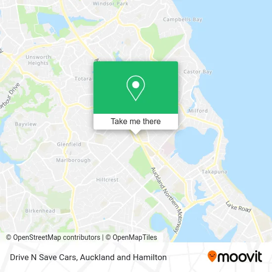 Drive N Save Cars map