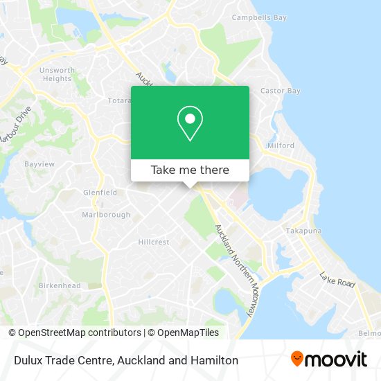 Dulux Trade Centre map