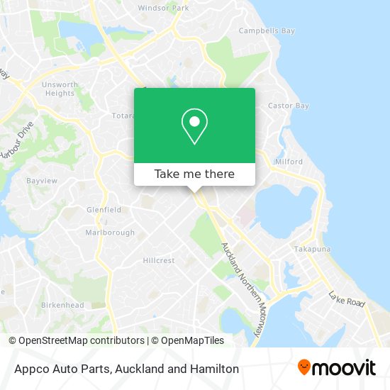 Appco Auto Parts map