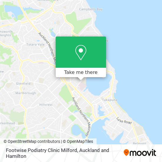 Footwise Podiatry Clinic Milford map