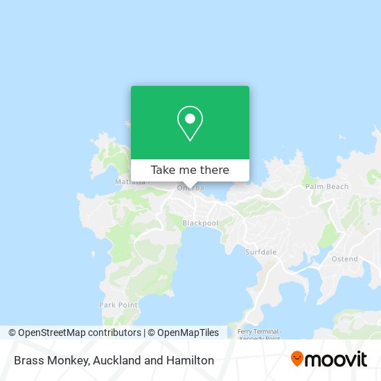 Brass Monkey地图