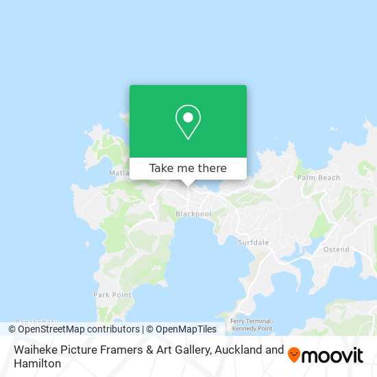 Waiheke Picture Framers & Art Gallery地图