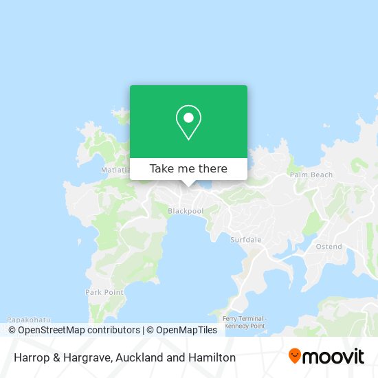 Harrop & Hargrave map