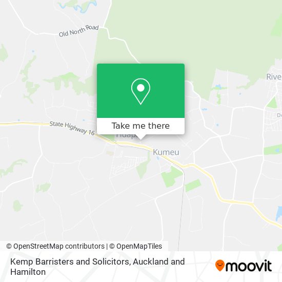 Kemp Barristers and Solicitors map