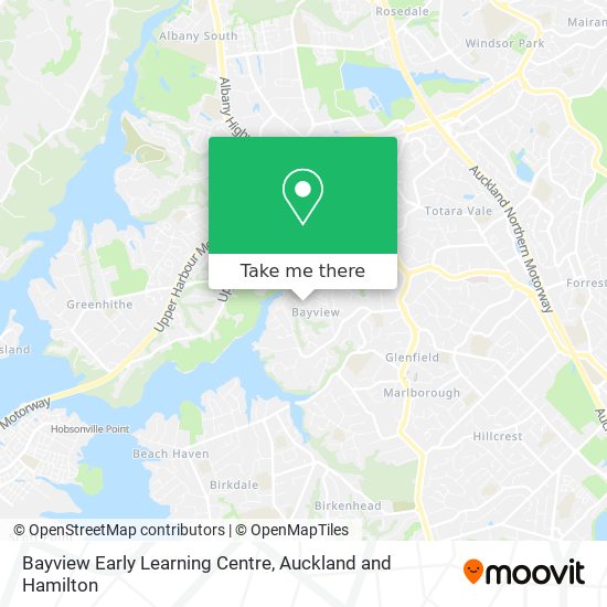 Bayview Early Learning Centre map