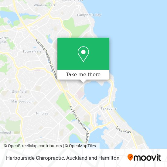 Harbourside Chiropractic map