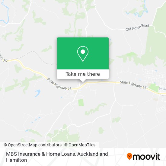 MBS Insurance & Home Loans map