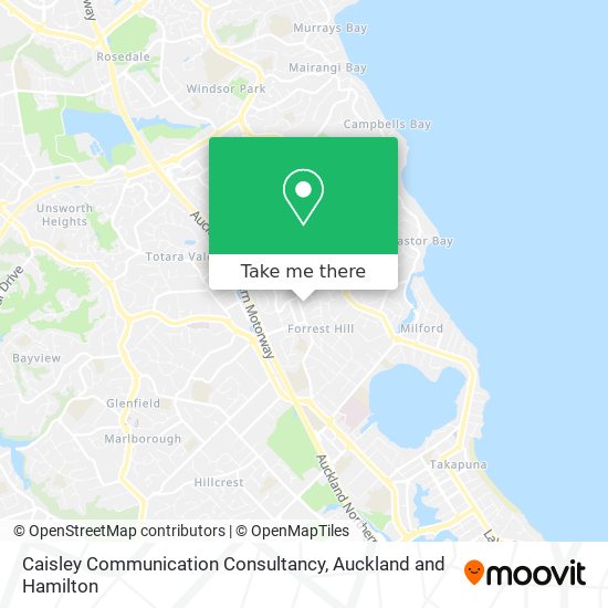 Caisley Communication Consultancy map