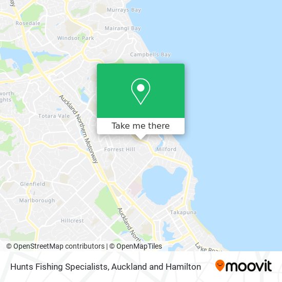 Hunts Fishing Specialists map