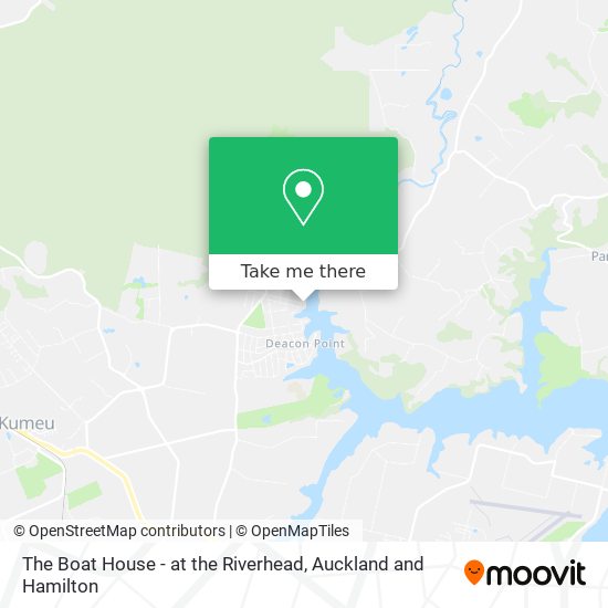 The Boat House - at the Riverhead map