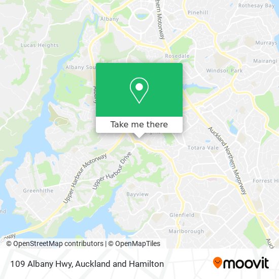 109 Albany Hwy map