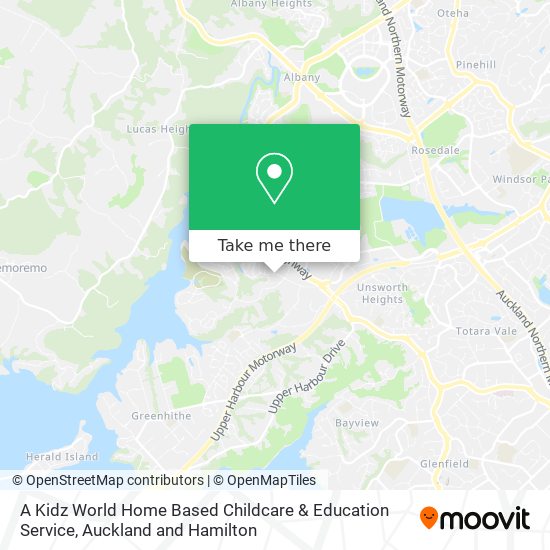 A Kidz World Home Based Childcare & Education Service map