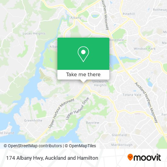 174 Albany Hwy map