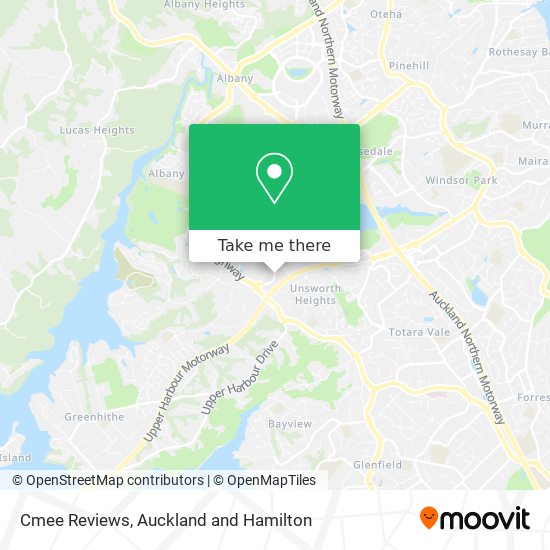 Cmee Reviews map
