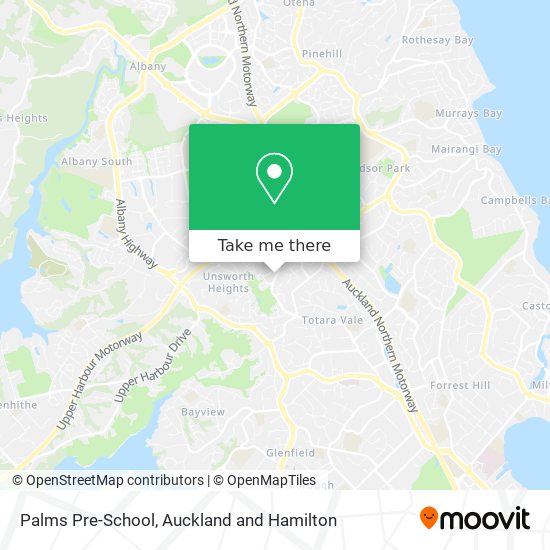 Palms Pre-School map