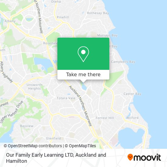 Our Family Early Learning LTD map