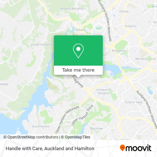 Handle with Care map