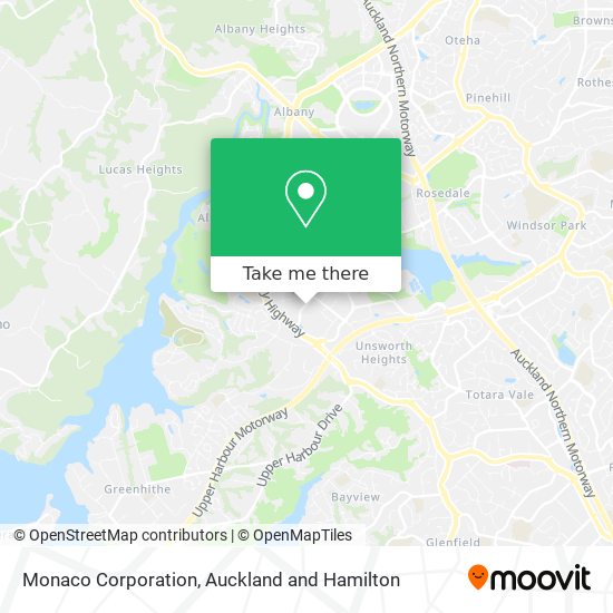 Monaco Corporation map