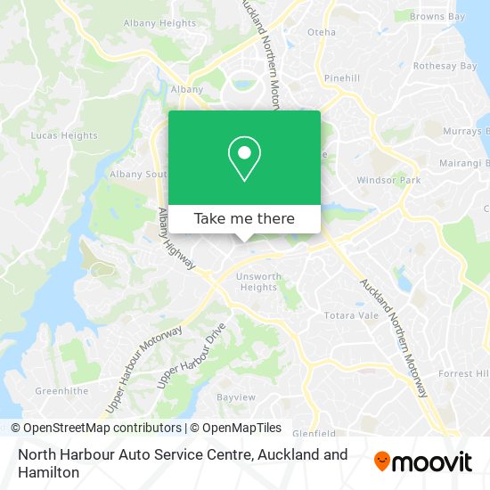 North Harbour Auto Service Centre map