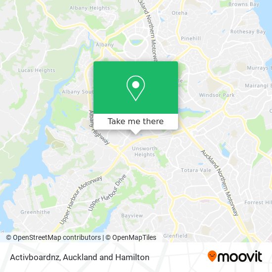 Activboardnz map