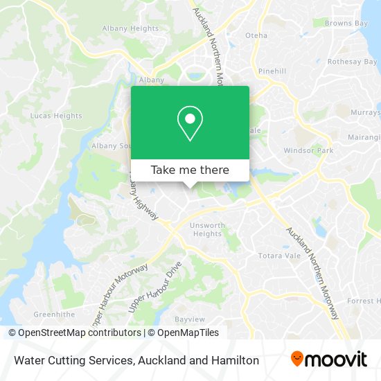 Water Cutting Services map
