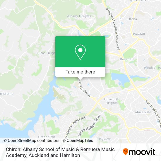 Chiron: Albany School of Music & Remuera Music Academy map