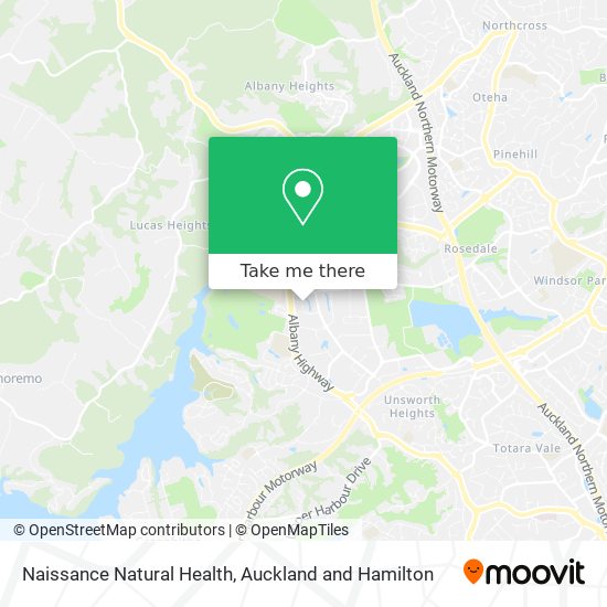 Naissance Natural Health map