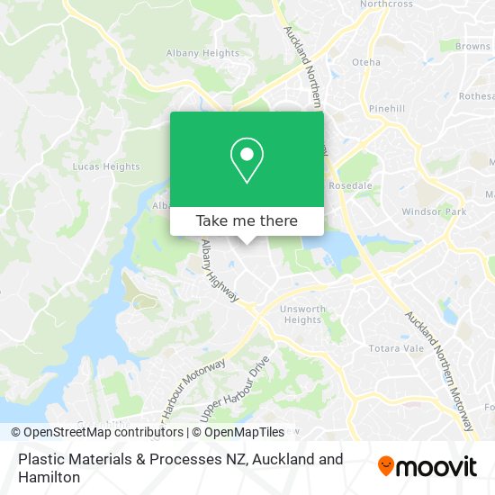 Plastic Materials & Processes NZ map