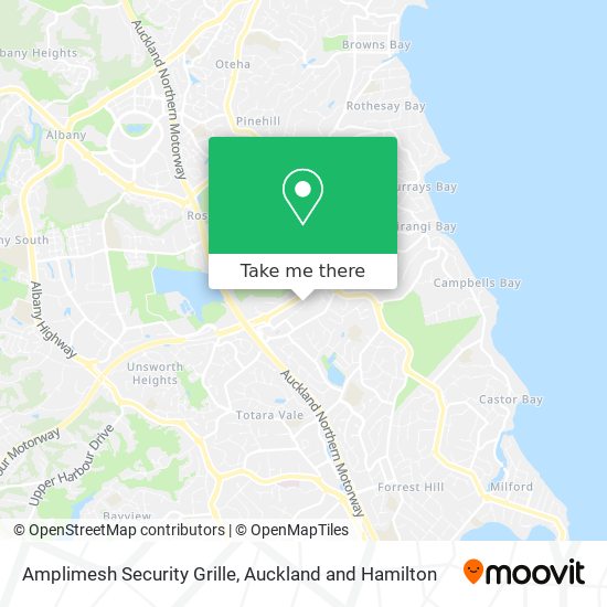 Amplimesh Security Grille map