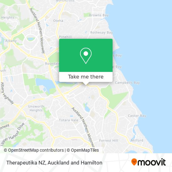 Therapeutika NZ map