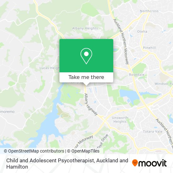 Child and Adolescent Psycotherapist map