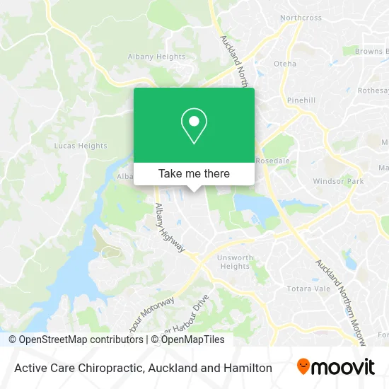 Active Care Chiropractic map