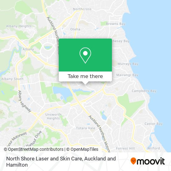 North Shore Laser and Skin Care map