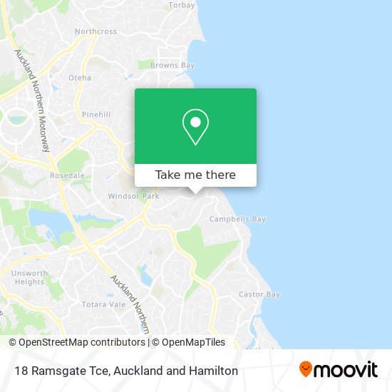 18 Ramsgate Tce map