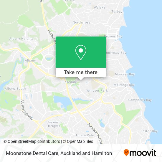 Moonstone Dental Care map