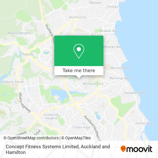 Concept Fitness Systems Limited map