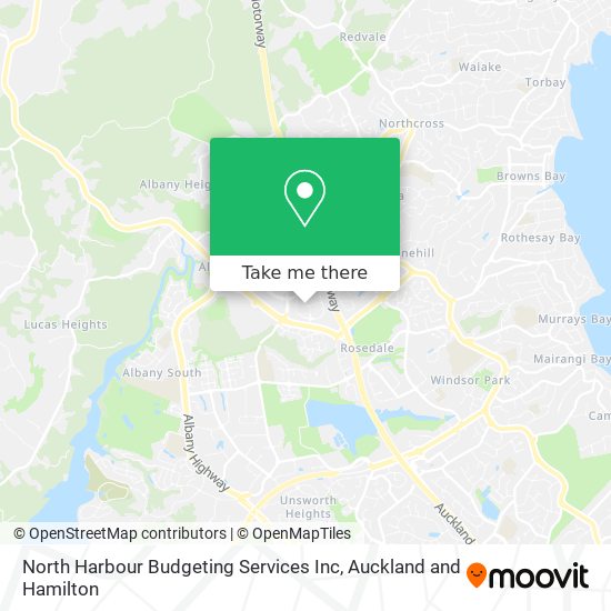 North Harbour Budgeting Services Inc map