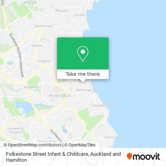 Folkestone Street Infant & Childcare map