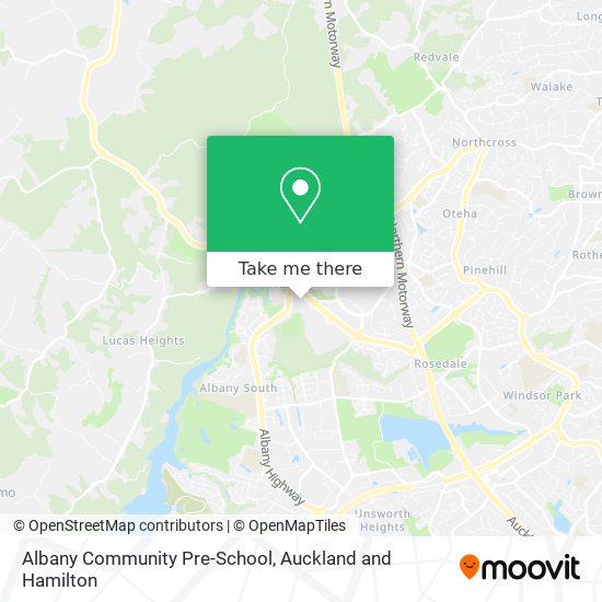 Albany Community Pre-School地图