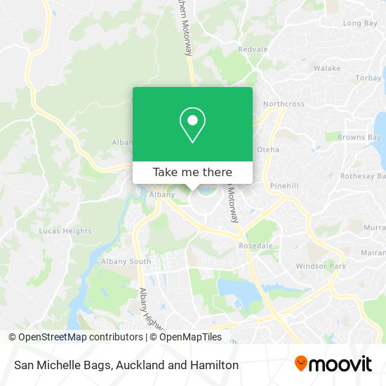 San Michelle Bags map