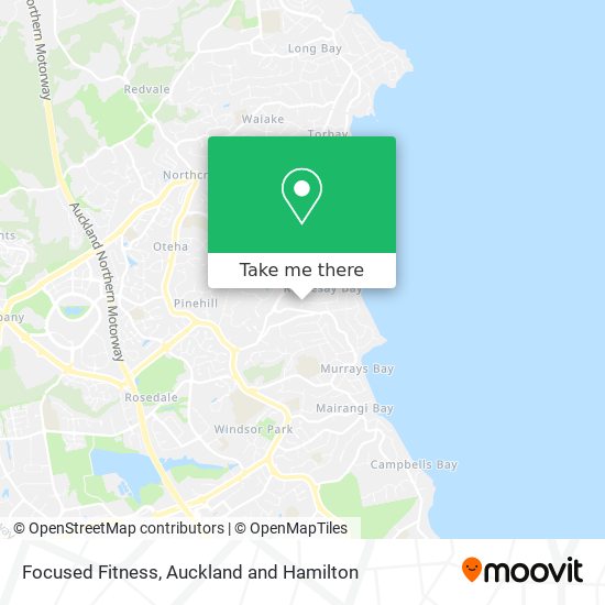 Focused Fitness map