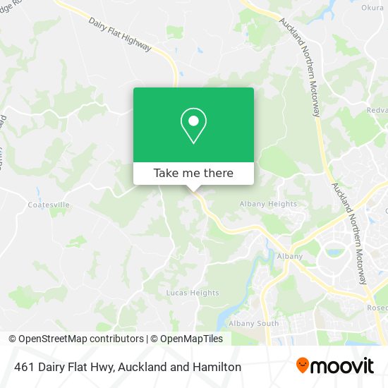 461 Dairy Flat Hwy map